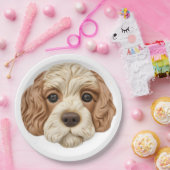 コックポウドッグ3D インスパイア ペーパープレート (パーティー)