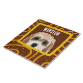 コックポカスタマイズーフォトフレームセラミックタイル タイル (側面)