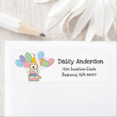 コックポカバポオバースデーパーティー差出人住所 ラベル (インサイチュ)