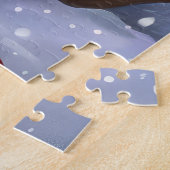 コックポーウィンターワンダーランドクリスマスジョイ ジグソーパズル (側面)