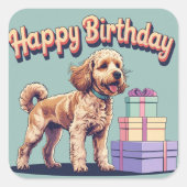 コックポーカラフルド スクエアシール (正面)