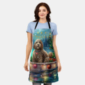 コックポークリスマスフェスティバル航海 エプロン (着用した状態)