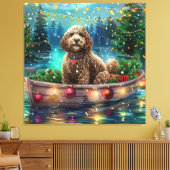 コックポークリスマスフェスティバル航海 キャンバスプリント (インサイチュ (リビング))