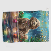 コックポークリスマスフェスティバル航海 ゴルフタオル (横)