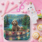 コックポークリスマスフェスティバル航海 ペーパープレート (パーティー)