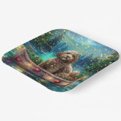 コックポークリスマスフェスティバル航海 ペーパープレート (傾斜あり)