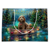 コックポークリスマスフェスティバル航海 ラージペーパーバッグ (正面)