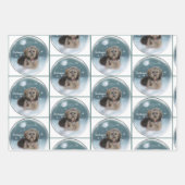 コックポークリスマス ラッピングペーパーシート (正面2)