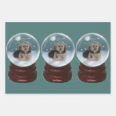 コックポークリスマス ラッピングペーパーシート (正面)