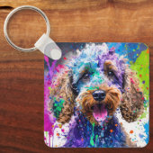 コックポードッグ キーホルダー (正面)