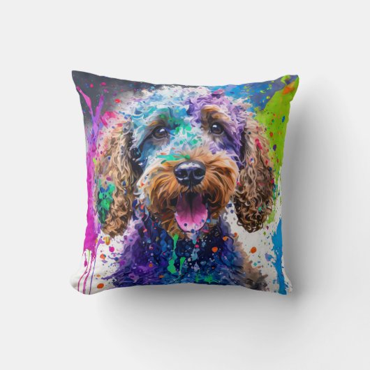 コックポードッグ クッション (正面)