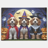 コックポードッパンプキンハロウィンおもしろい マグネット (正面)