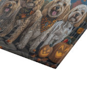 コックポーハロウィン不気味 カッティングボード (角)