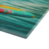 コックポービーチサーフィン絵画ズ カッティングボード (角)