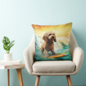 コックポービーチサーフィン絵画ズ クッション (椅子)