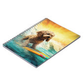 コックポービーチサーフィン絵画ズ ノートブック (左側)