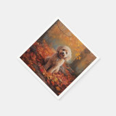 コックポー紅葉秋 スタンダードカクテルナプキン (角)