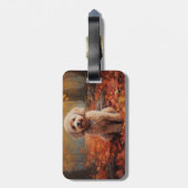 コックポー紅葉秋 ラゲッジタグ (裏面縦)