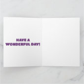 コックポー誕生日パーティー カード (内部)