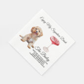 コックポ結婚ーのシグネチャードリンク スタンダードランチョンナプキン (角)