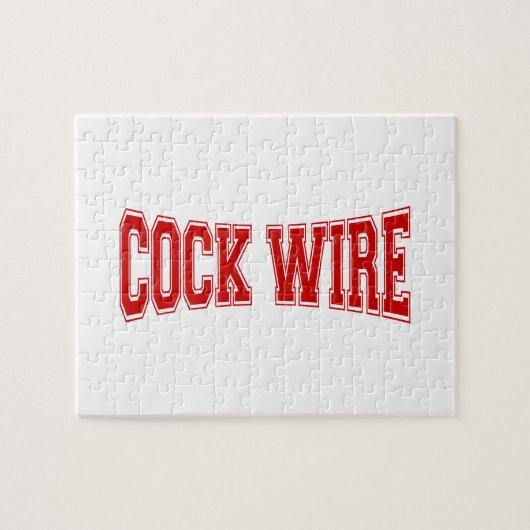 コックワイヤー ジグソーパズル (横)