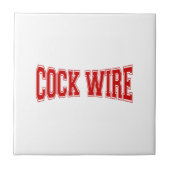 コックワイヤー タイル (正面)