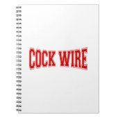 コックワイヤー ノートブック (正面)