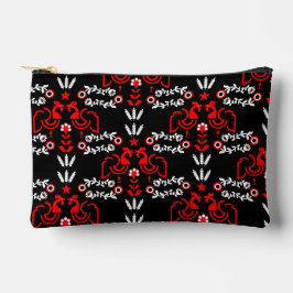 コッケレルスカンジナビアフォークアート アクセサリーポーチ