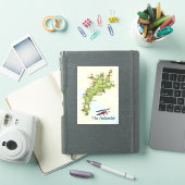 コッツウォルズの古地図 シール (iPadカバー)