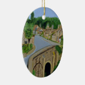 コッツウォルズイングランド セラミックオーナメント (右)