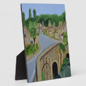 コッツウォルズイングランド フォトプラーク (側面)