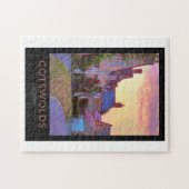 コッツウォルズ鉄道のポスター ジグソーパズル (横)