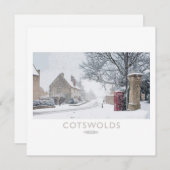 コッツウォルズ鉄道ポスター シーズンカード (正面/裏面)