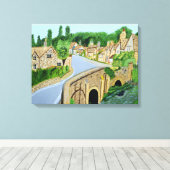 コッツウォルドキャンバス キャンバスプリント (インサイチュ (ウッドフロア))