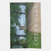 コッツウォーズブロードウェイタワーティータオル キッチンタオル (縦)