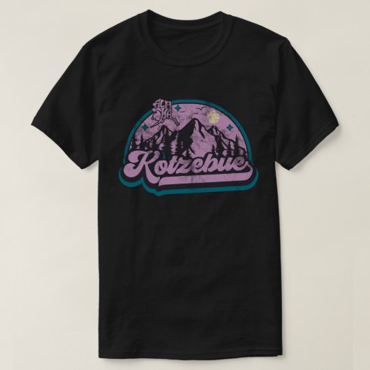 コッツェブー, アラスカ州 Tシャツ (デザイン正面)
