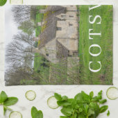 コッツワーズビベリーアーリントンロウティータオル キッチンタオル (折り畳み)