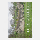 コッツワーズビベリーアーリントンロウティータオル キッチンタオル (縦)
