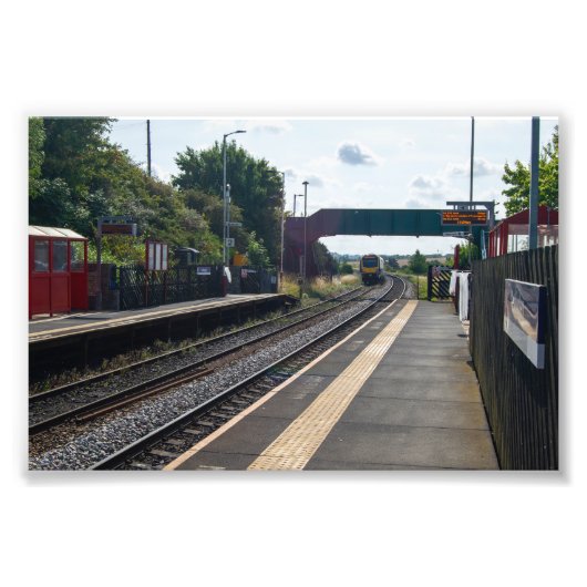 コッティングリー駅, リーズ フォトプリント            (正面)
