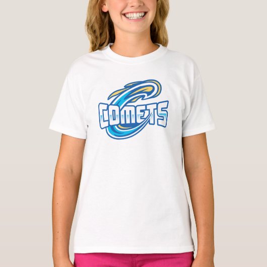 コッティー大学コメッツ Tシャツ (正面)