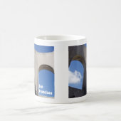 コットタワーアップクローズシーニックビスタ観光客 コーヒーマグカップ (中央)