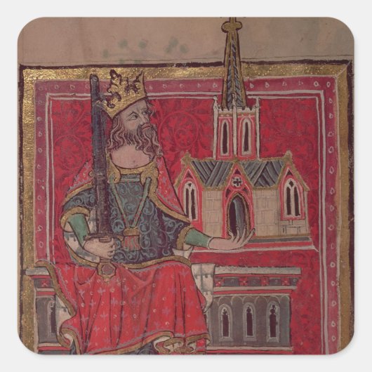 コットネロD VIII Offa、マーシアの王 スクエアシール (正面)