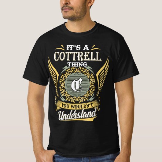コットレルだから分かること Tシャツ (正面)