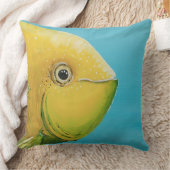 コットンのフィンサイドジョーク装飾用クッション クッション (ブランケット)