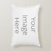 コットンアクセント枕16" x 12"のグレードを作成 アクセントクッション (正面(垂直))