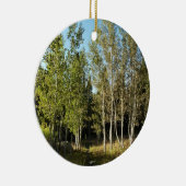 コットンウッズアロームースポンドトレイルアットグランドテトン セラミックオーナメント (右)