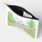 コットンウッドファームスモールアクセサリーバッグ アクセサリーポーチ (見開き)