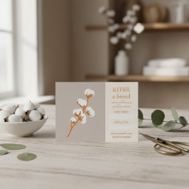 コットンエレガントブランチ紹介カード 名刺