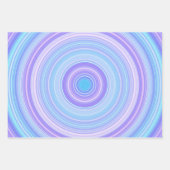 コットンカラフルキャンディピンクブルー ラッピングペーパーシート (正面2)