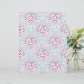 コットンキャンディかわいいバニーマンダラアールデコ紙 (スタンド正面)